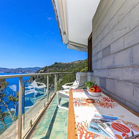 Nel Blu, Private Portofino Seaview, Parking Spot, Ac Villa Solari