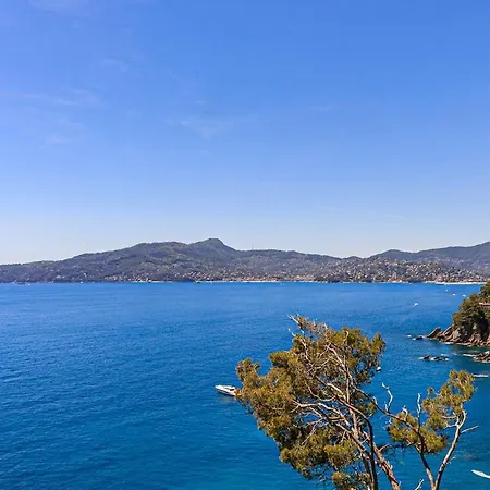 Nel Blu, Private Portofino Seaview, Parking Spot, Ac Lägenhet *