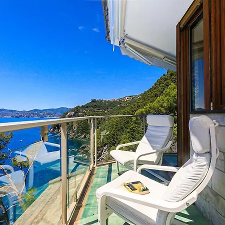 Nel Blu, Private Portofino Seaview, Parking Spot, Ac Lägenhet *