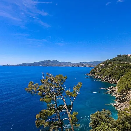 Nel Blu, Private Portofino Seaview, Parking Spot, Ac Apartamento *