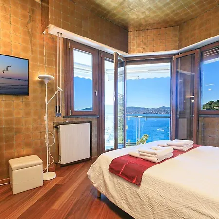 Nel Blu, Private Portofino Seaview, Parking Spot, Ac Villa Solari